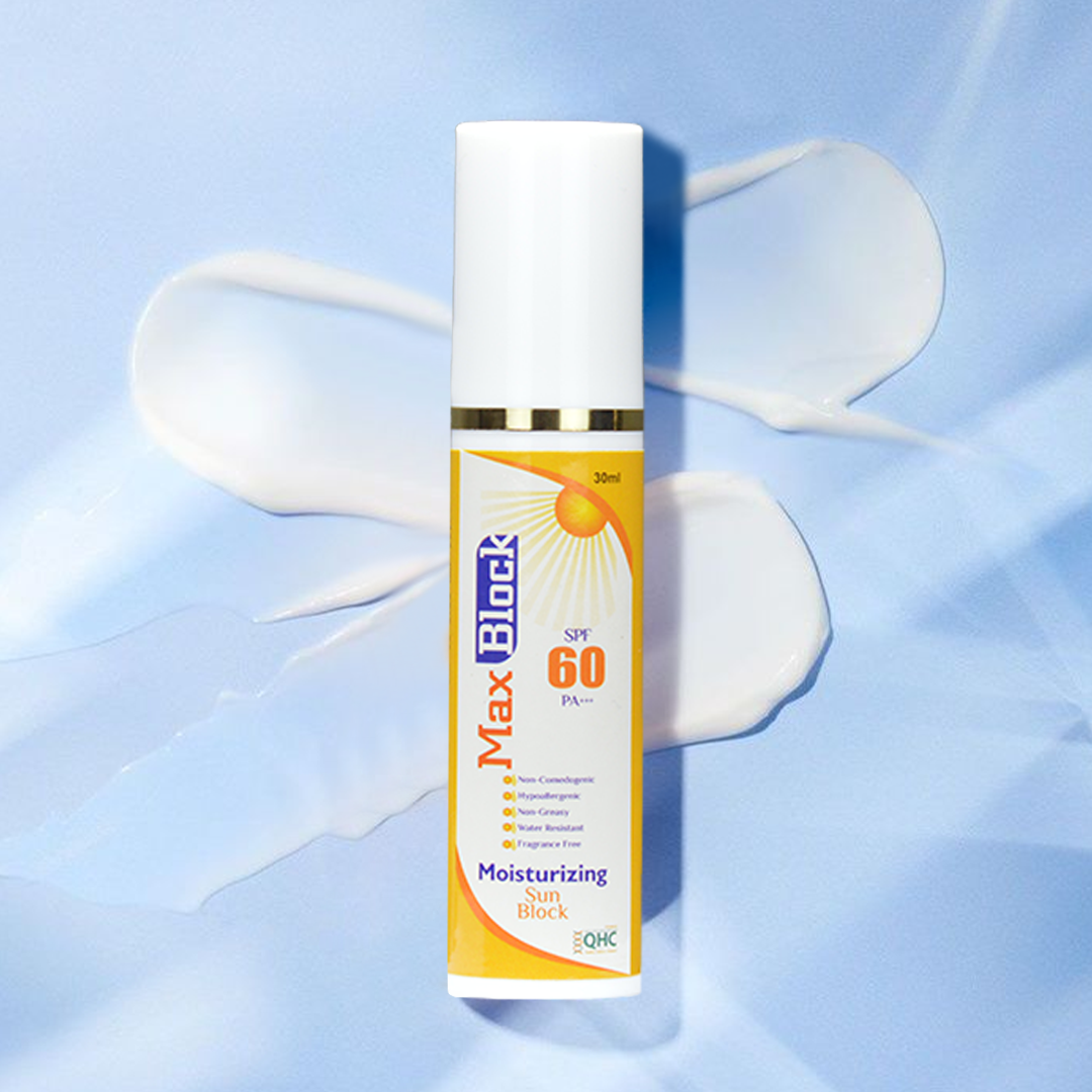 Max block SPF 60 Moisturizing Sunblock