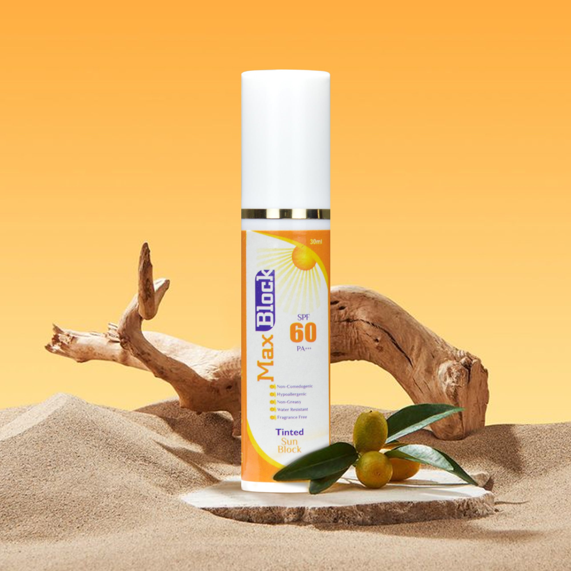 Max block SPF 60 Tinted Sunblock